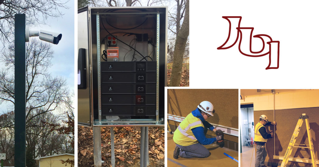 Babcock Electric Installing Security for Indiana School for the Blind and Visually Impaired