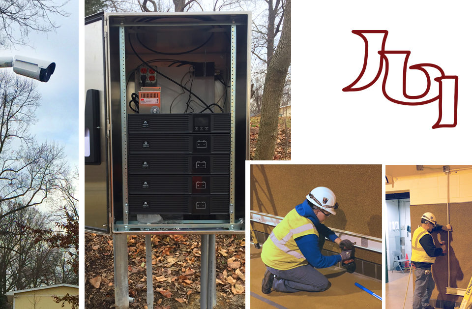 Babcock Electric Installing Security for Indiana School for the Blind and Visually Impaired