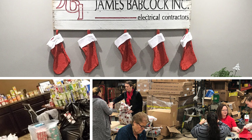 Babcock Electric and Santa's Elves of Indy
